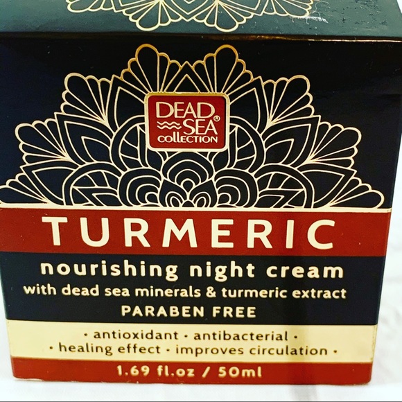 Dead Sea Turmeric Moisturizing Night Cream - Picture 3 of 7